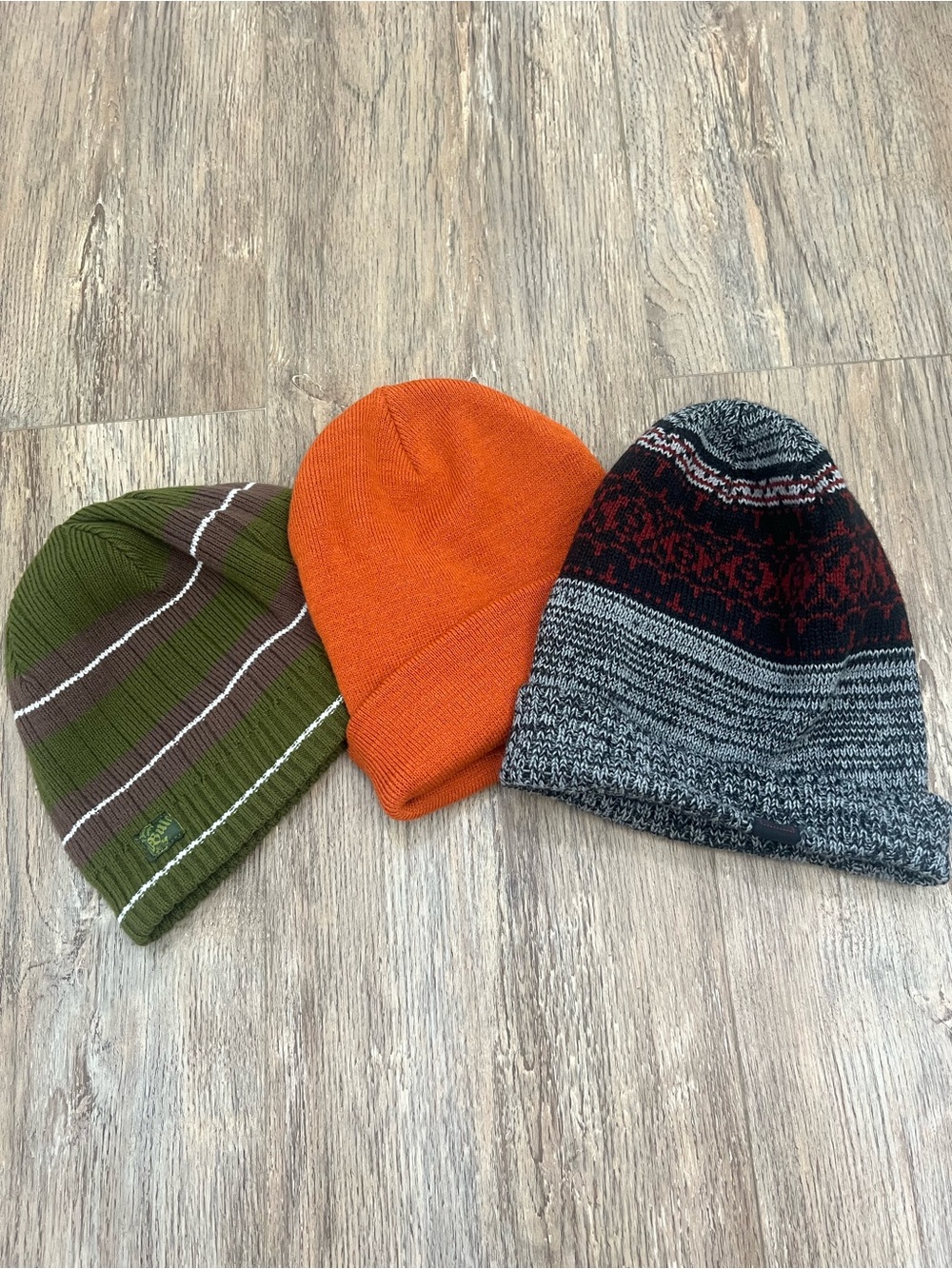 3 Men’s Beanies for the price of one